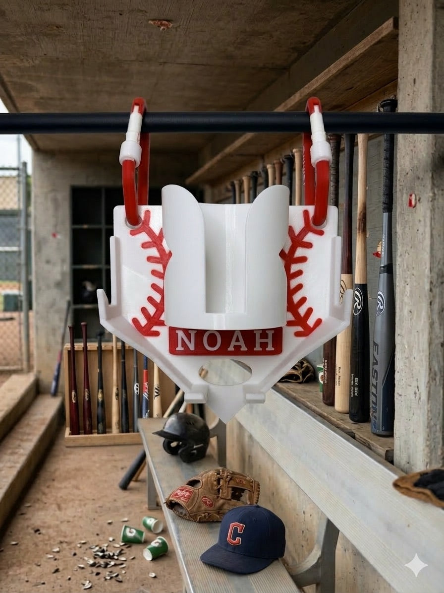 Personalized Baseball Dugout Caddy2